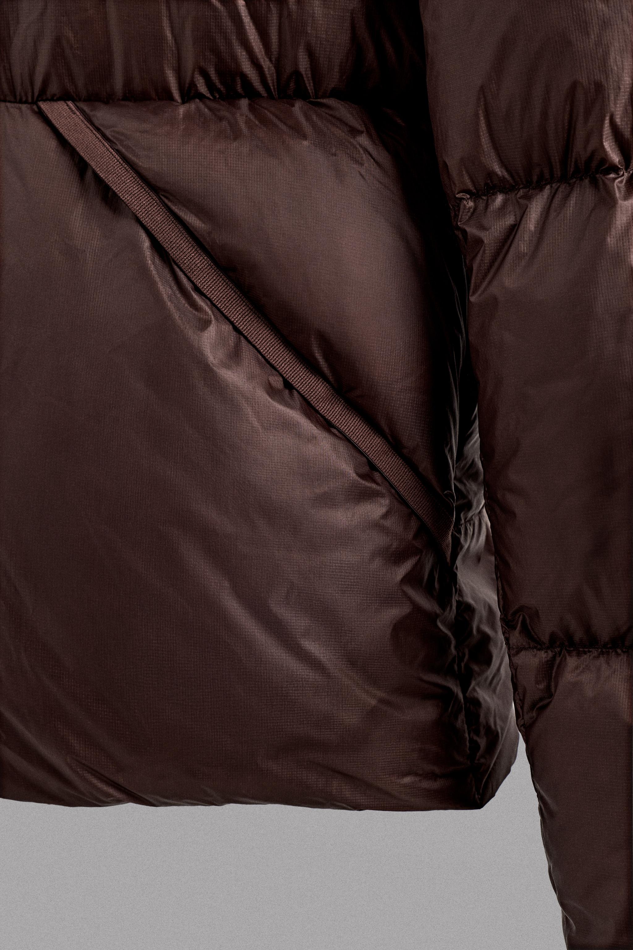 FEATHER DOWN SKI PUFFER JACKET